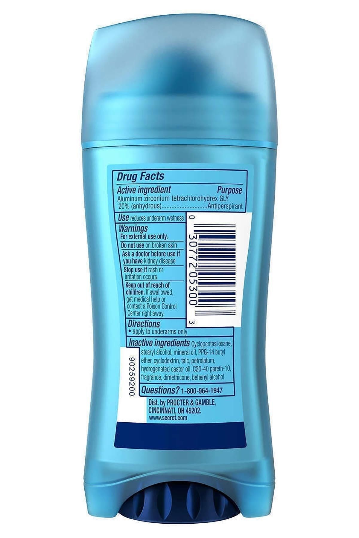 Secret Outlast Advanced Deodorant 72HR Invisible Solid 2.6 .OZ (73g)
