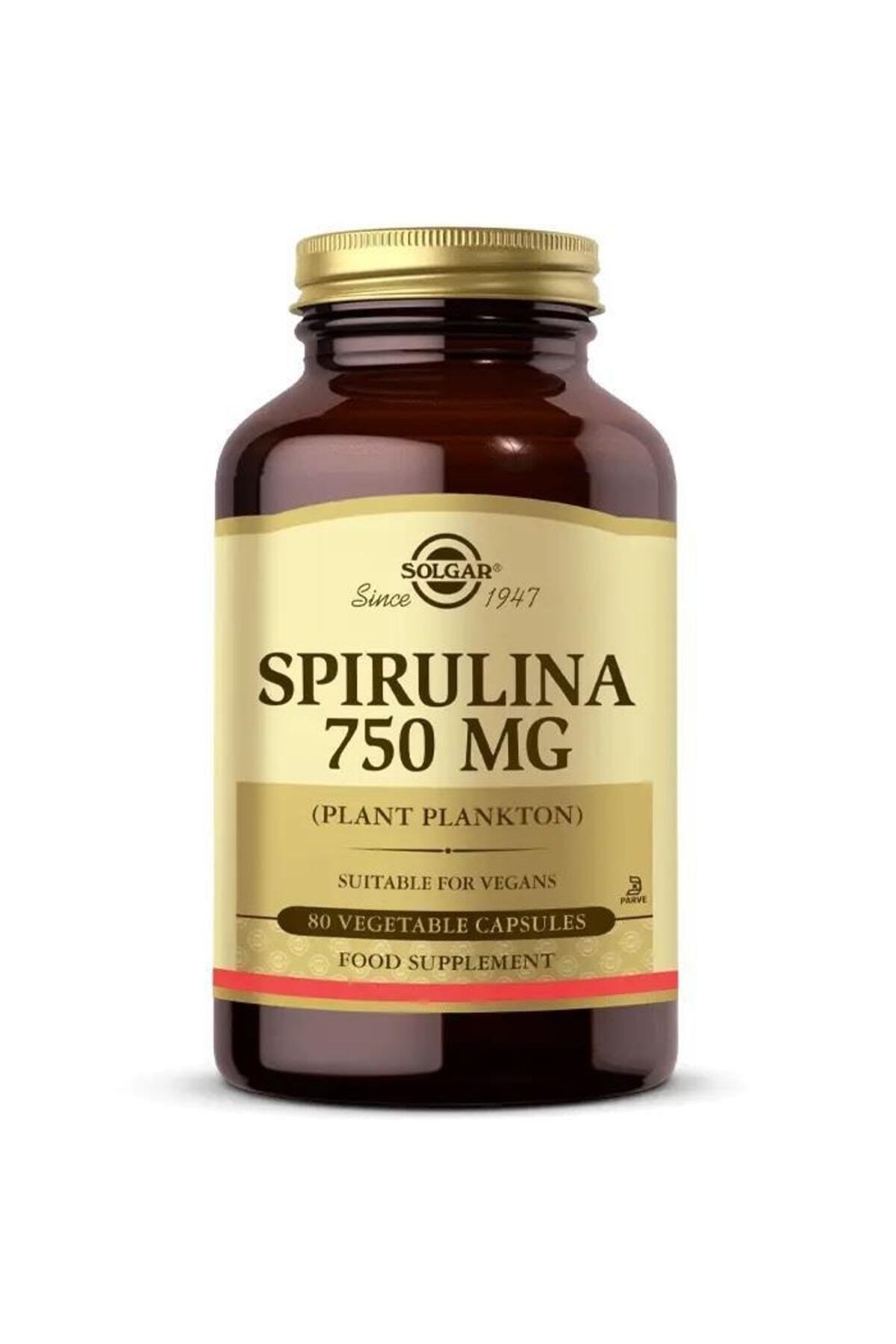 Spirulina 750 Mg 80 Kapsül