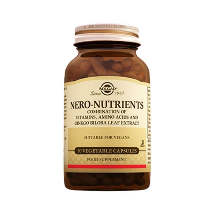 Solgar SOLGAR NERO NUTRIENTS 30 CAPSULES