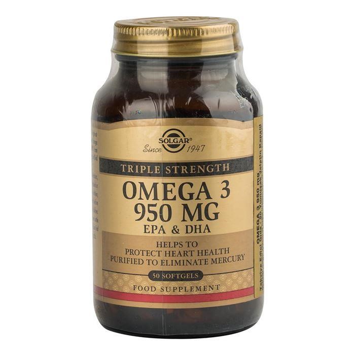 Solgar Omega-3 950 mg 50 Kapsül