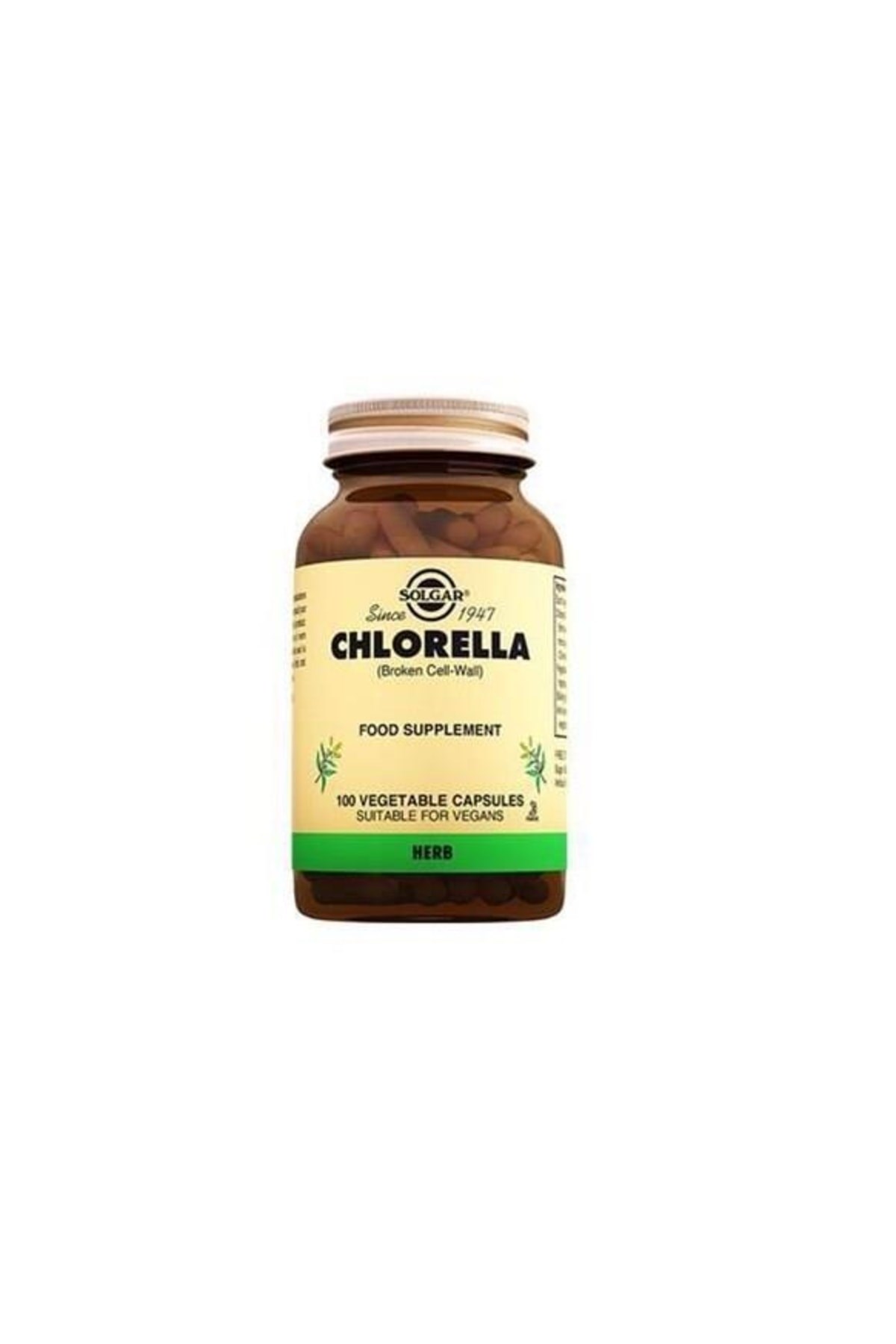 Solgar Chlorella 520 Mg 100 Kapsül