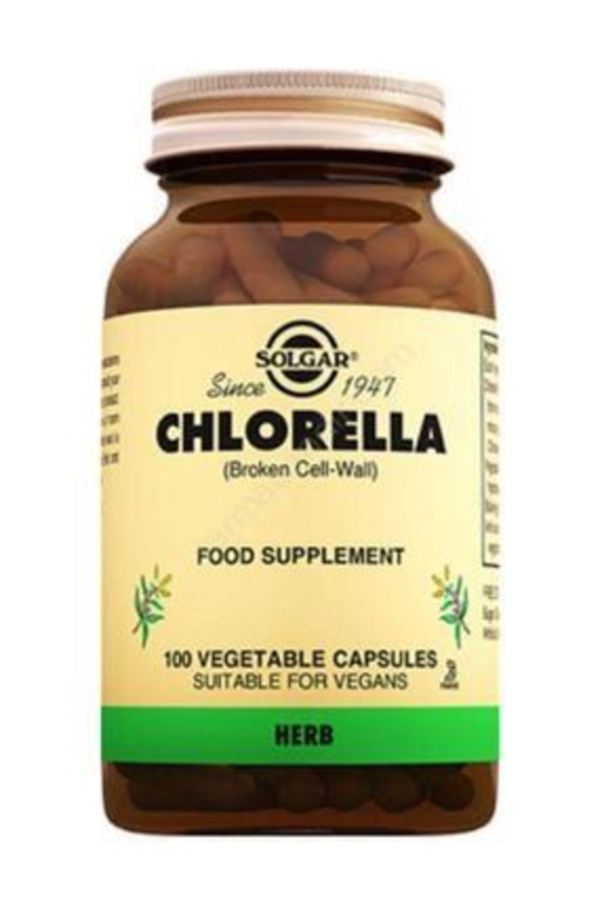 Solgar Chlorella 520 Mg 100 Kapsül
