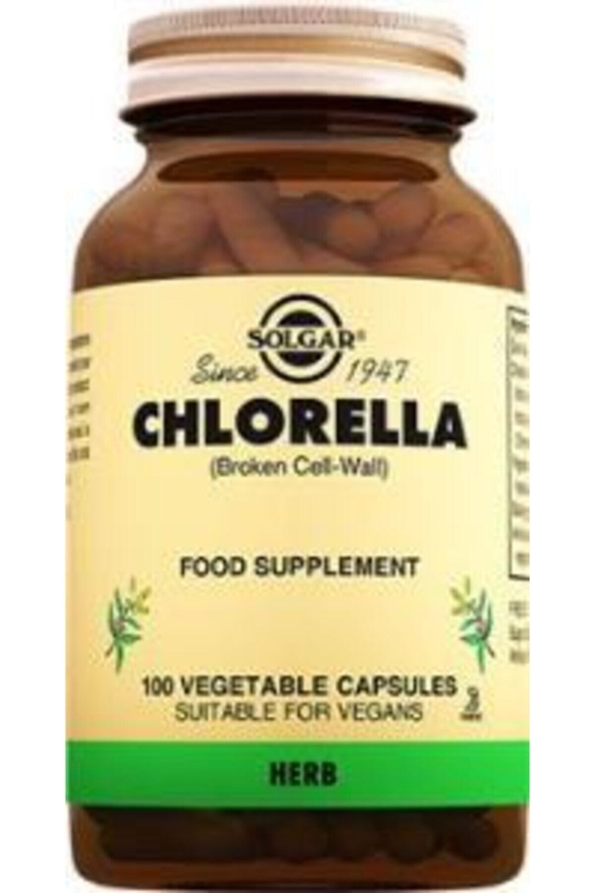Solgar Chlorella 520 Mg 100 Kapsül