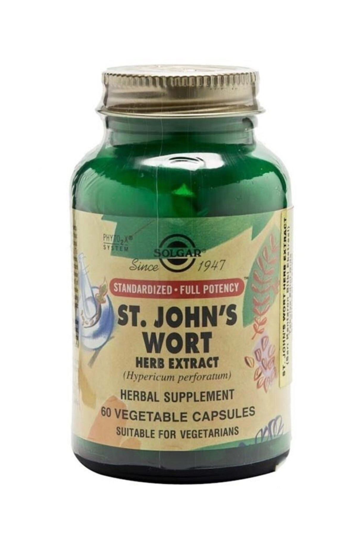 St. John´s Wort Herb Extract 60 Kapsül