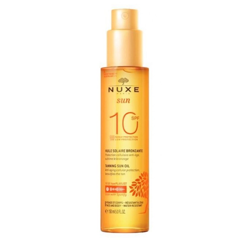 Nuxe Huile Solaire Bronzlaştırıcı Yüz ve Vücut Yağı SPF10 150 ml