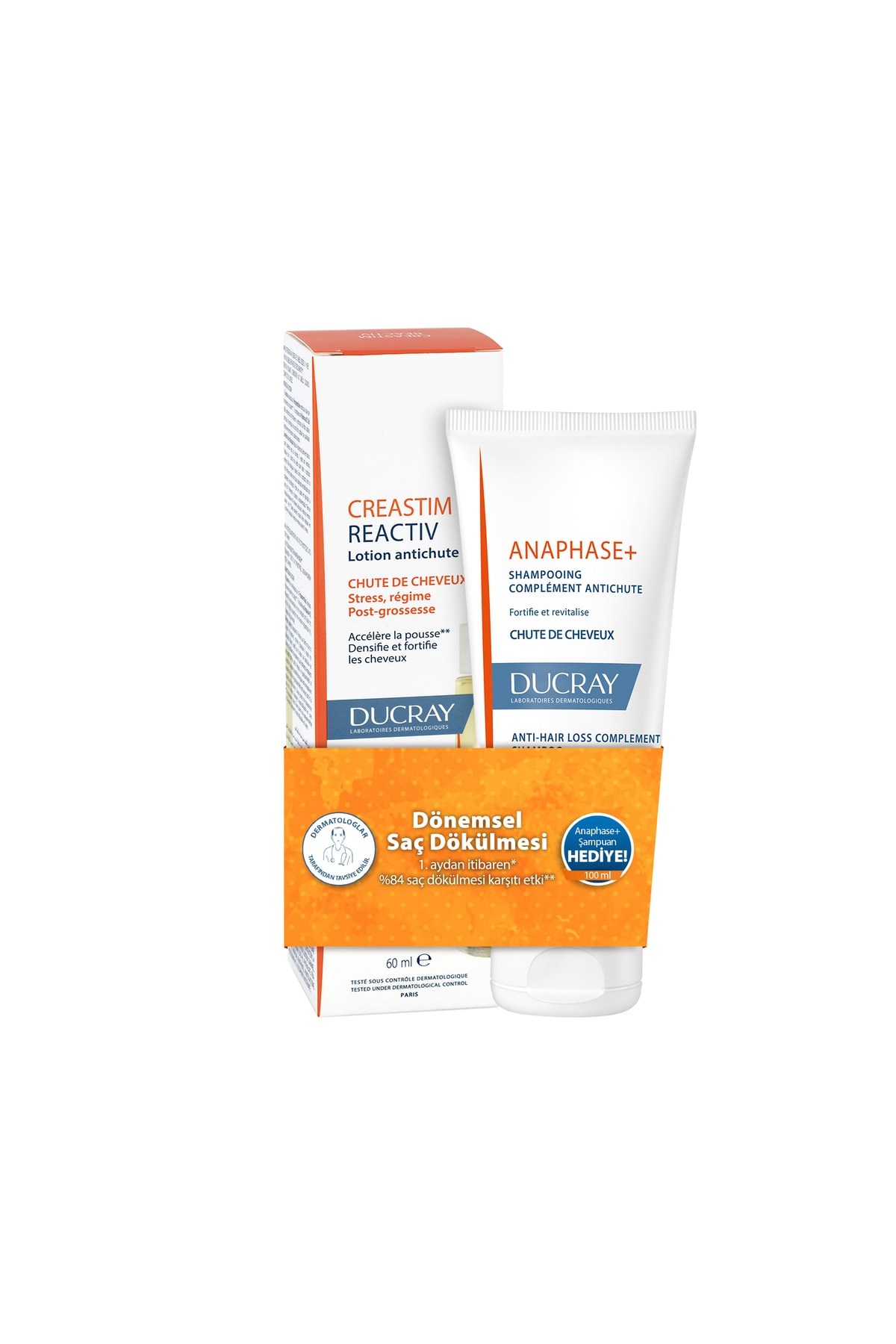 Creastim Reactiv Lotion 60 Ml + Anaphase Şampuan