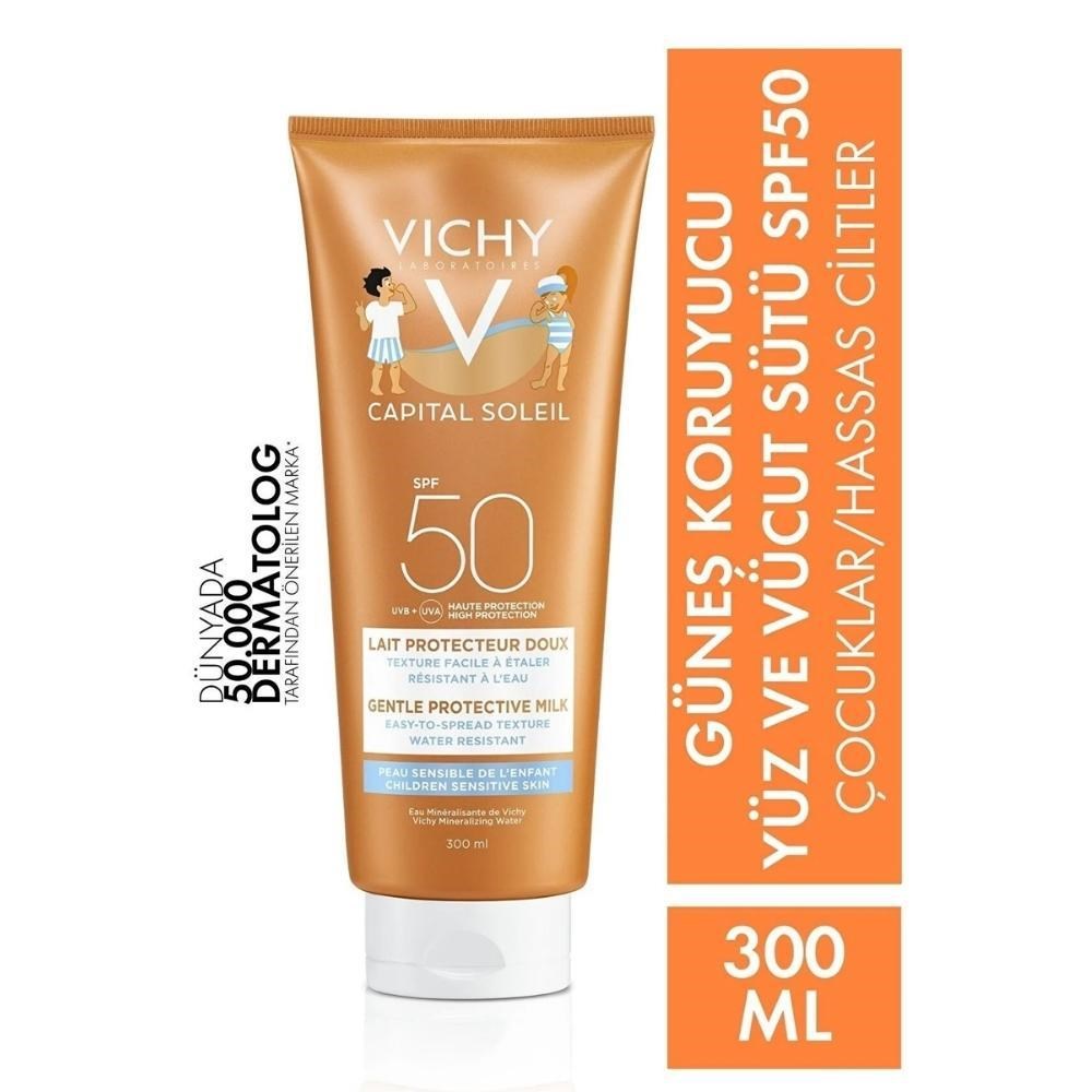 Vichy Ideal Soleil Gentle Protective Milk For Children SPF50+ 300 ml