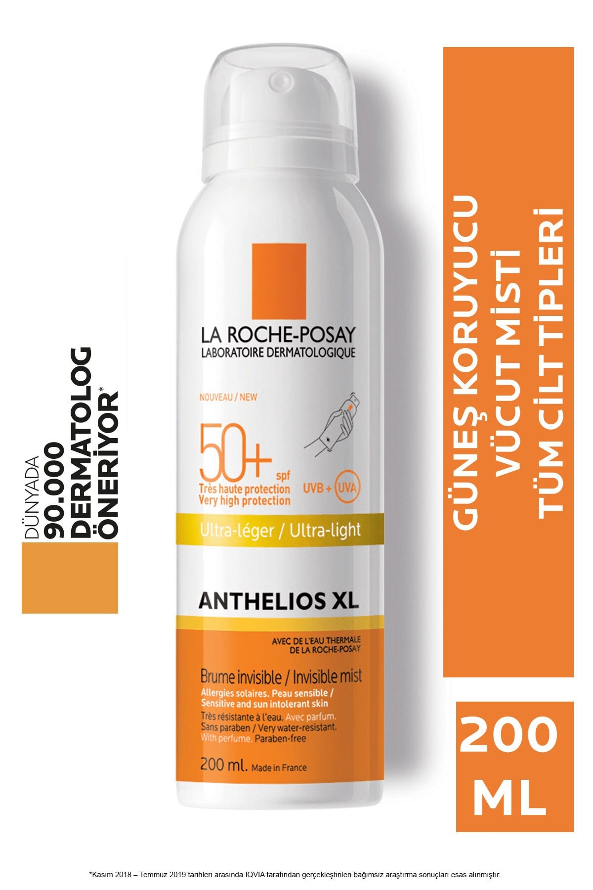La Roche Posay La Roche Posay Anthelios XL Güneş Spreyi SPF50+ 200 ml