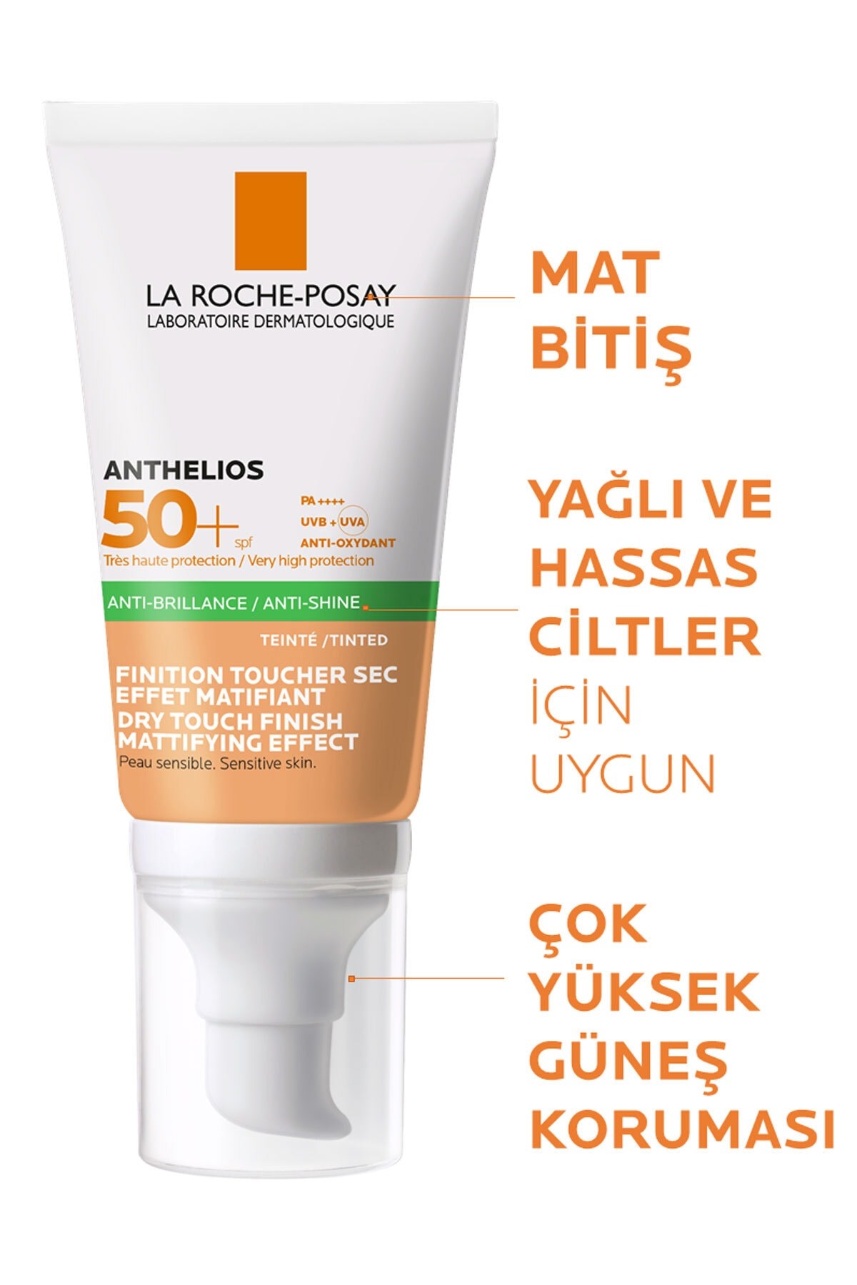 La Roche Posay La Roche Posay Anthelios XL Renkli Güneş Jel Kremi SPF50+ 50 ml