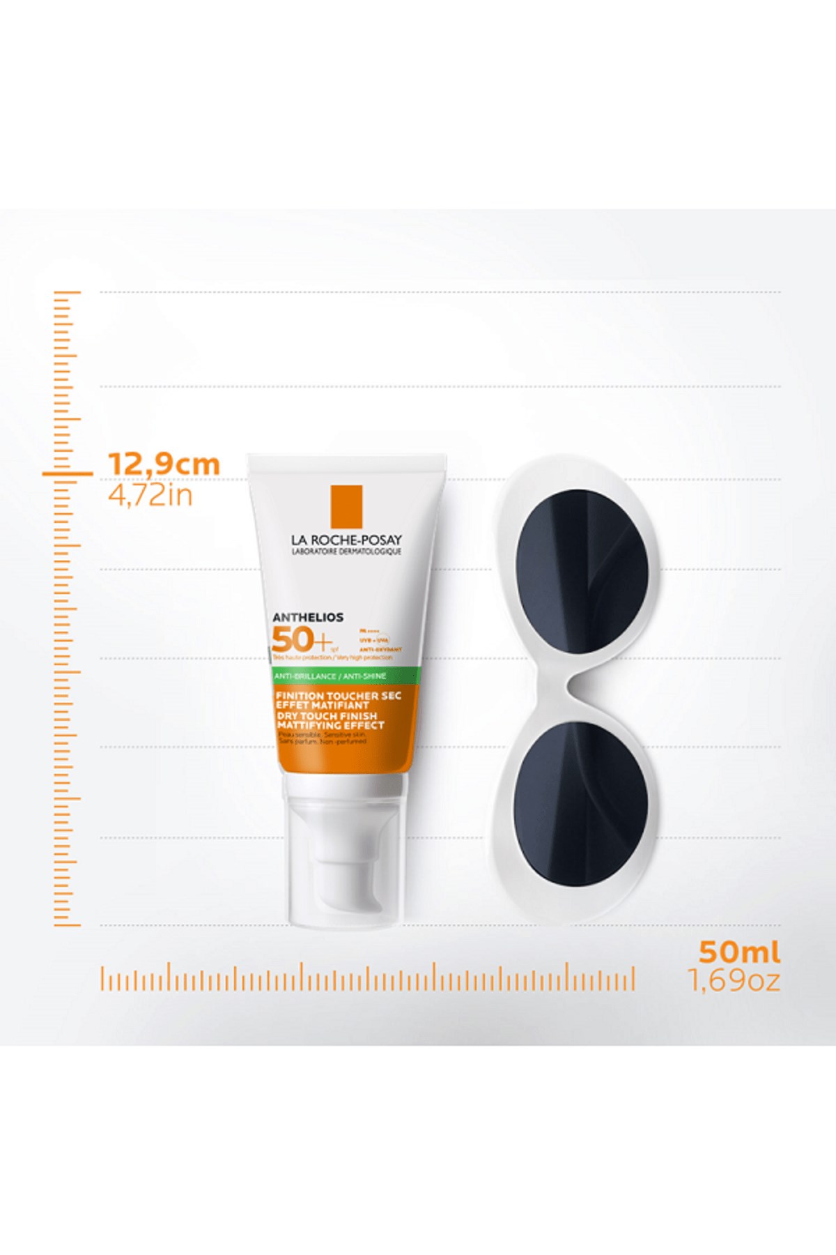Anthelios Xl Spf 50+ Dry Touch Gel-Cream Anti-Shine 50 ml