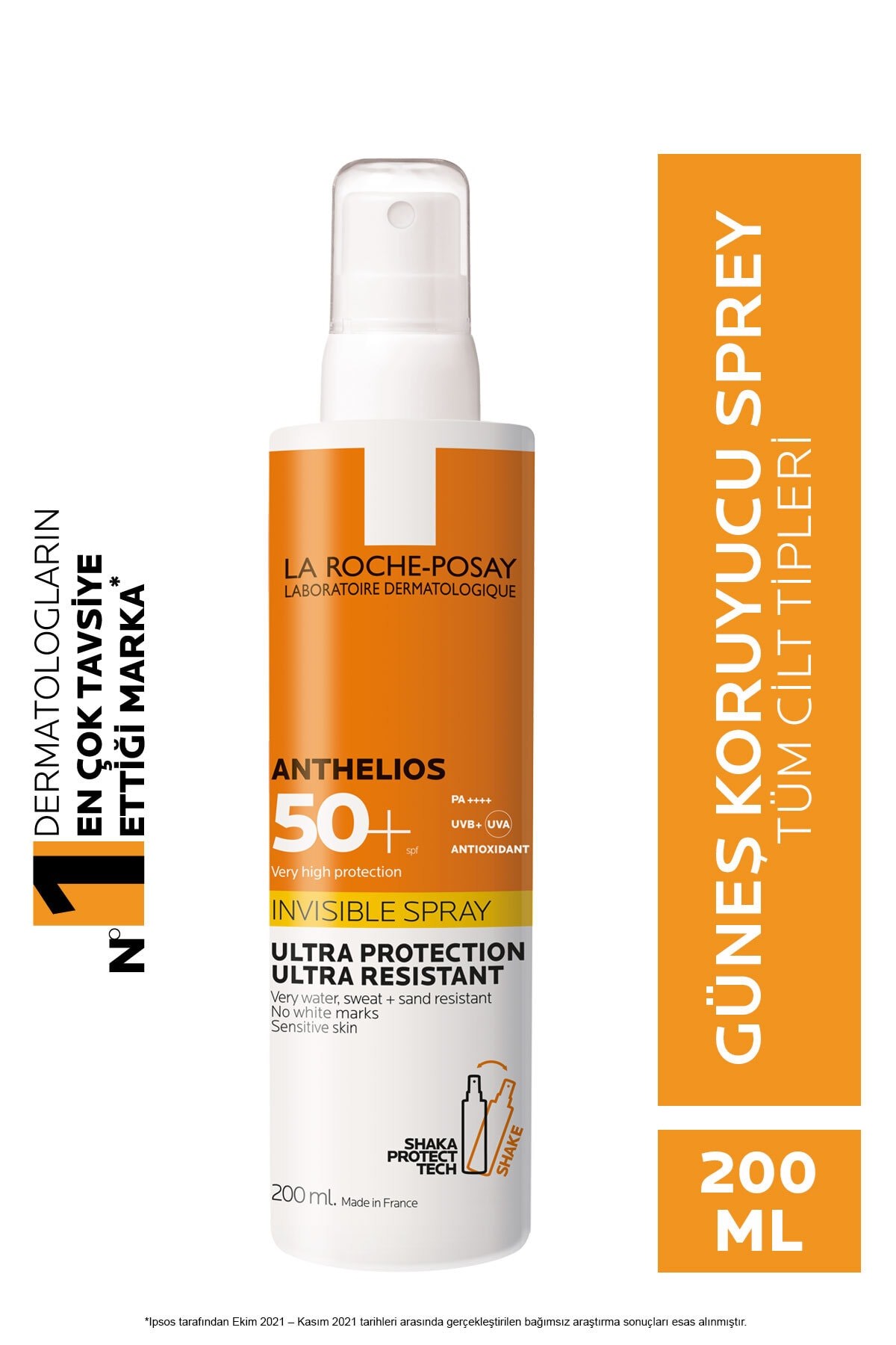 Anthelios Invisible Spray Spf 50+ 200 Ml
