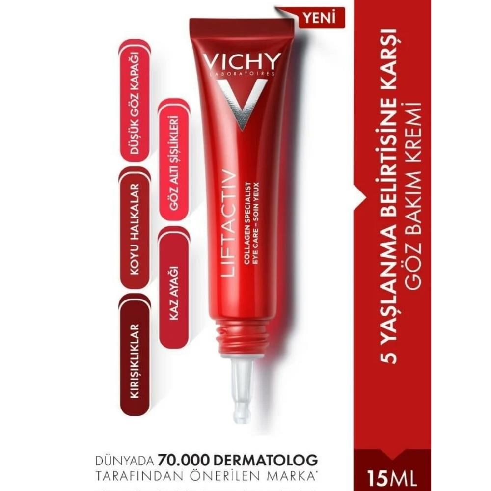 Vichy Liftactiv Collagen Specialist Göz Bakım Kremi 15 ml
