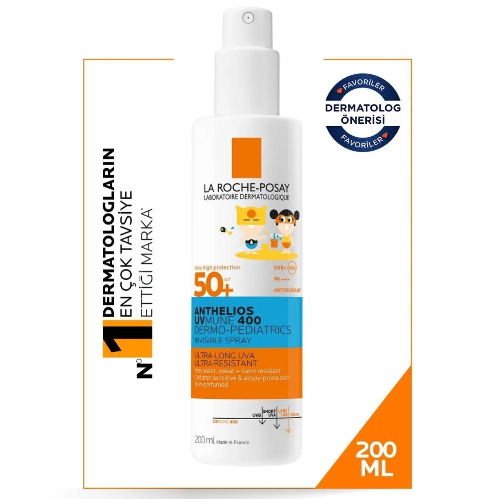 La Roche Posay Anthelios Dermo Pediatrics Invisible Sprey SPF50+ 200 ml