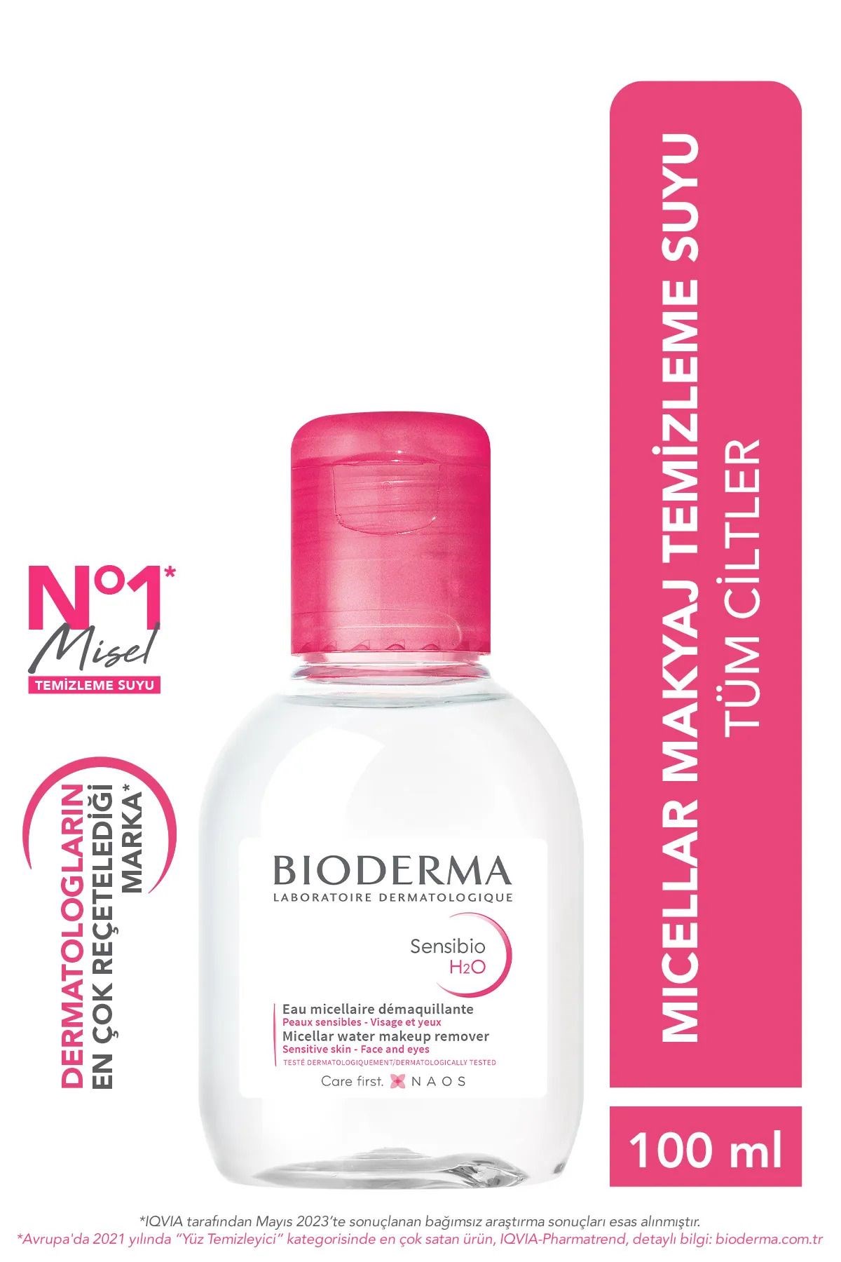 Sensibio H2o Hassas Ciltler Için Yüz Ve Göz Makyaj Temizleyici Miseller Su 100ml