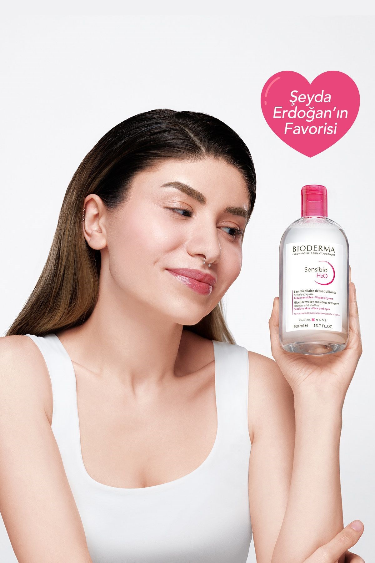 Sensibio H2o Hassas Ciltler Için Yüz Ve Göz Makyaj Temizleyici Miseller Su 100ml