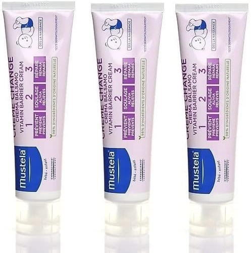 Mustela Mustela Vitamin Barrier 1.2.3 Pişik Kremi 50 ml