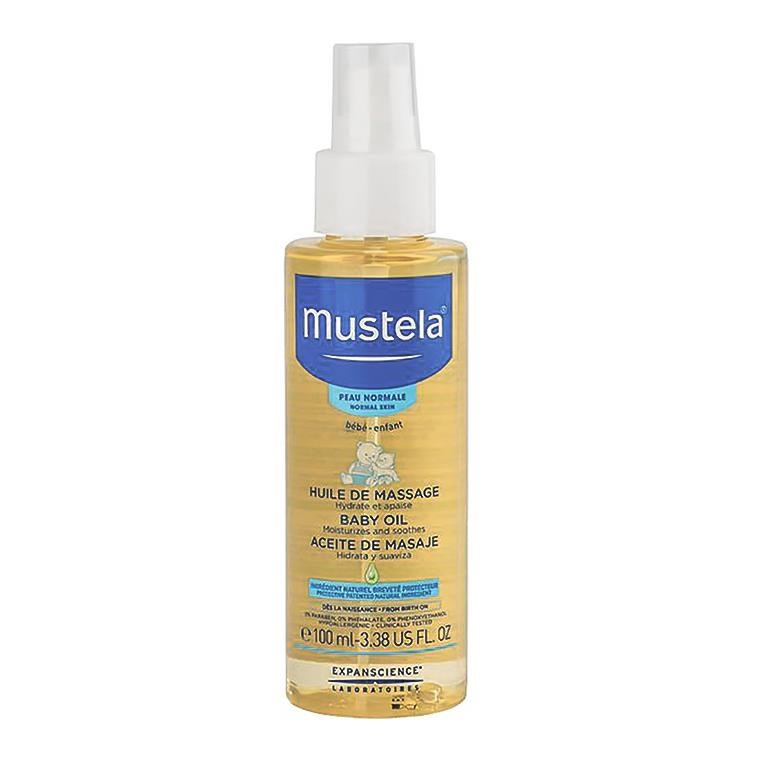 Mustela Mustela Baby Massage Oil 100 ml - Nemlendirici ve