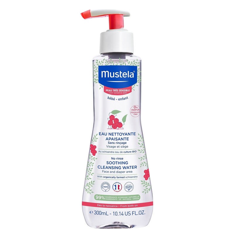 Mustela Soothing Cleansing Water Hassas Ciltler İçin Temizleme Suyu 300 ml