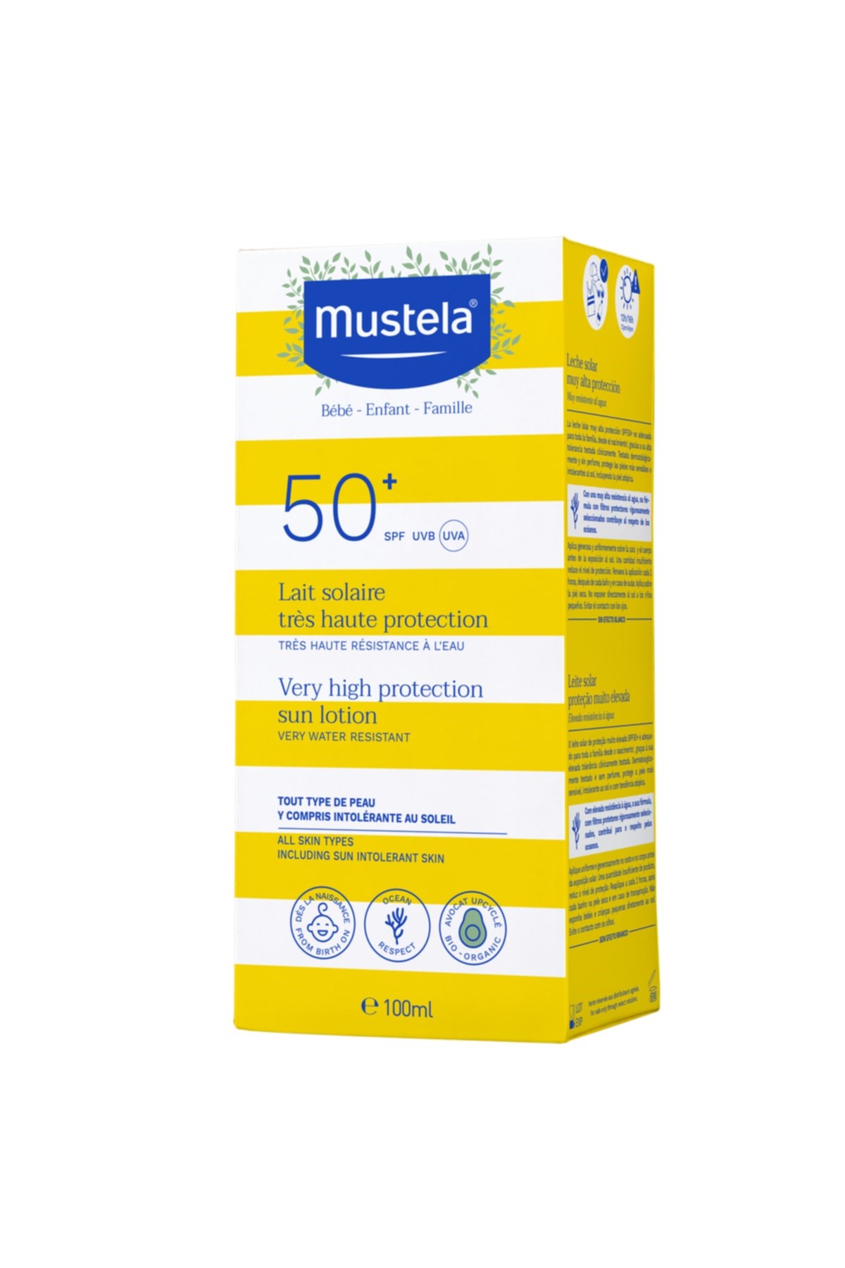 Mustela Mustela Spf50+ Çok Yüksek Koruma Faktörlü Güneş Losyonu 200ml + Hydrabebe Vücut Losyonu 100m