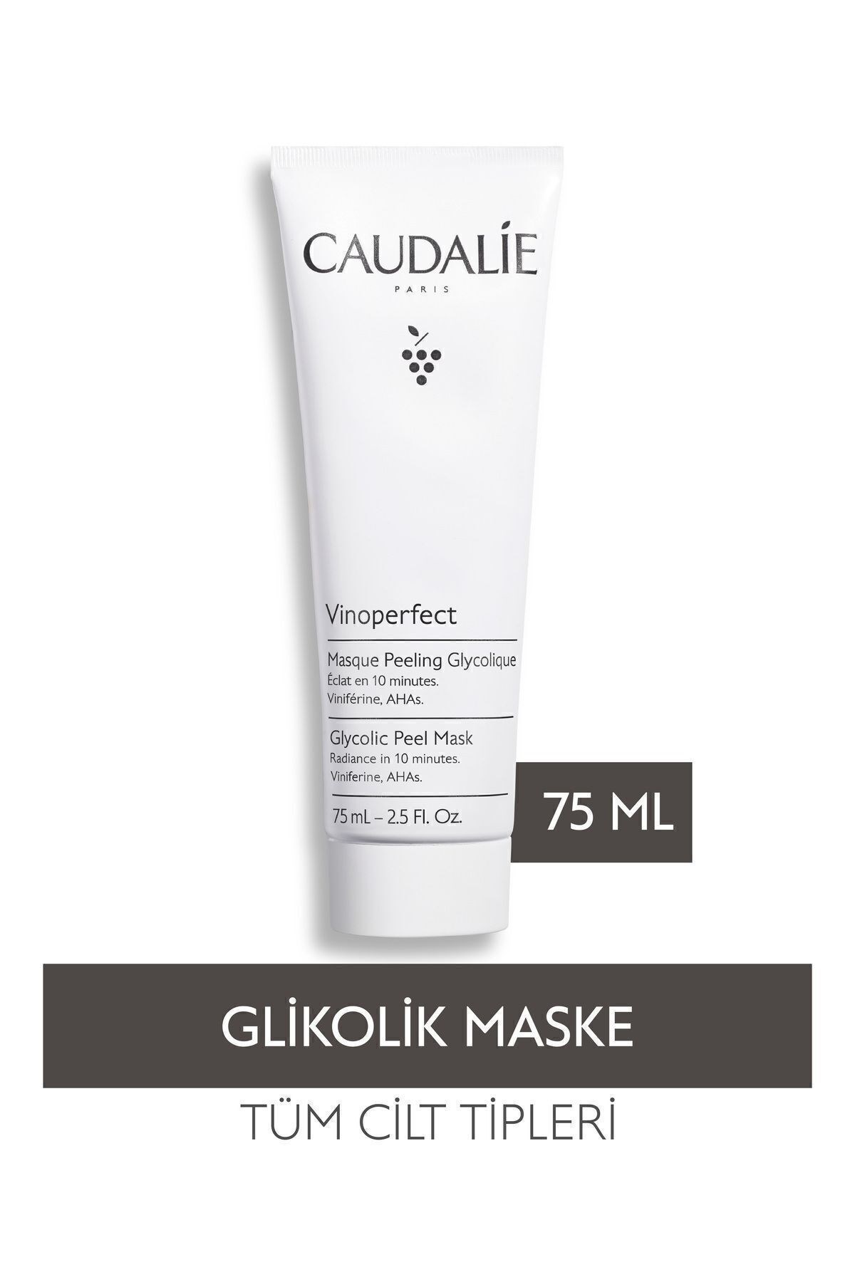 Caudalie Vinoperfect Glycolıc Peel Mask Leke Karşıtı Glikolik Maske 75 ml