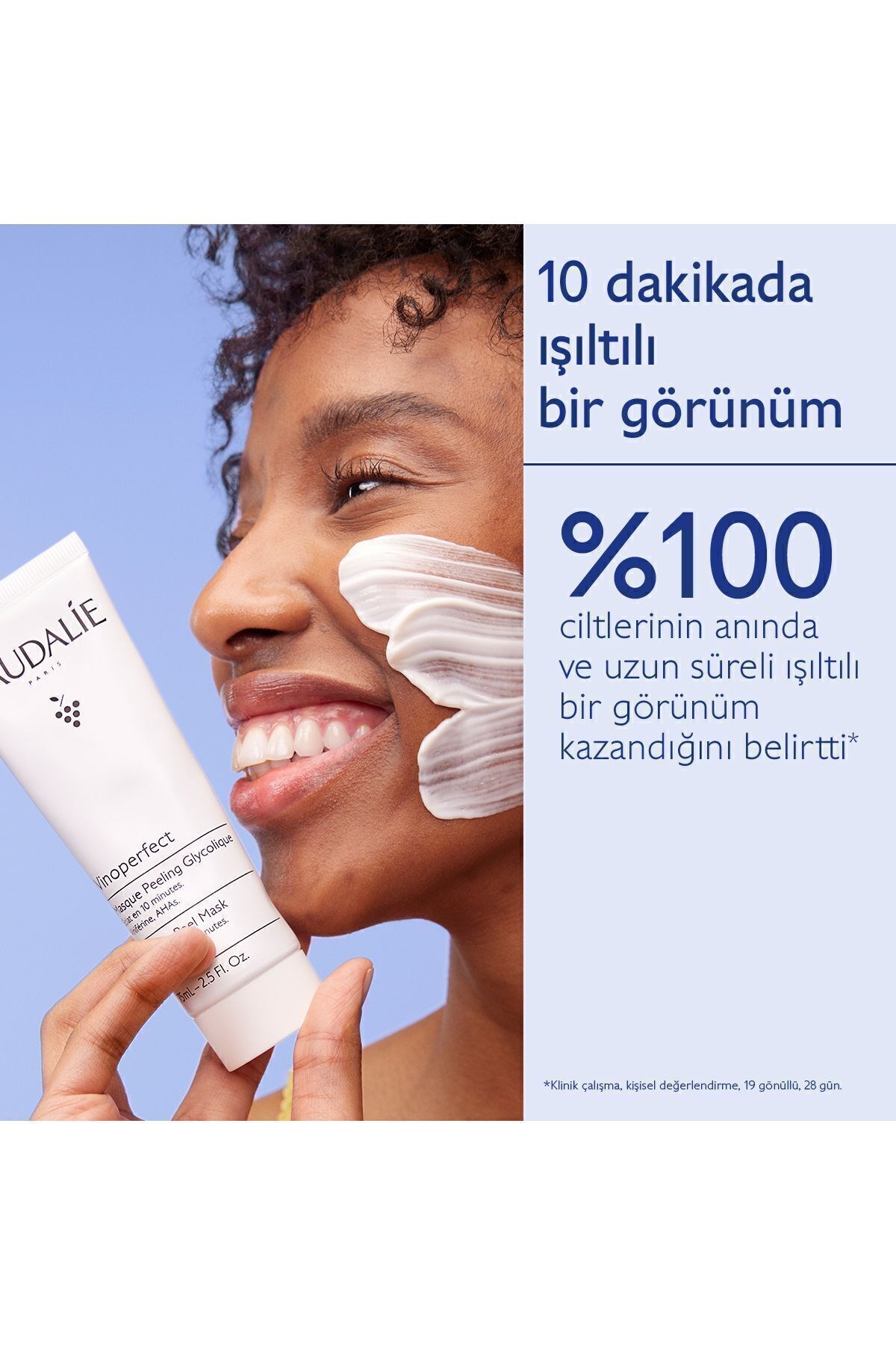 Caudalie Vinoperfect Glycolıc Peel Mask Leke Karşıtı Glikolik Maske 75 ml
