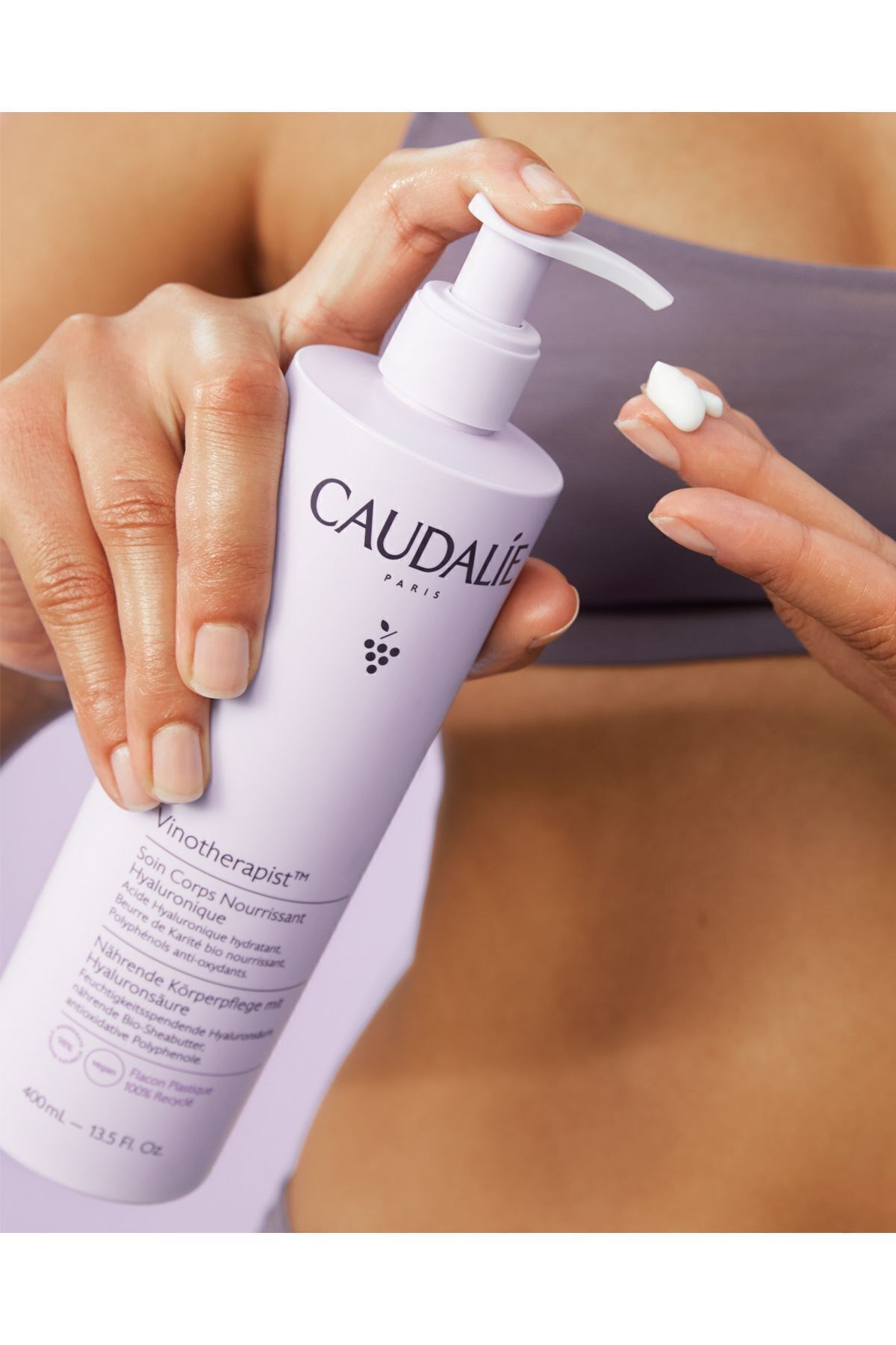 Caudalie Vinotherapist Besleyici Hiyalüronik Vücut Losyonu 400 ml