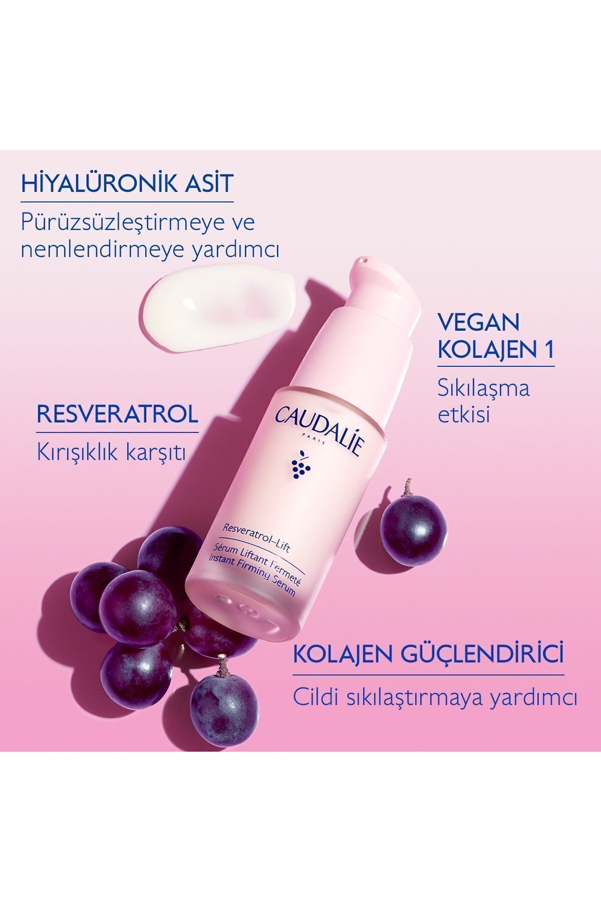Caudalie Resveratrol Lift İnstant Firming Serum 30 ml