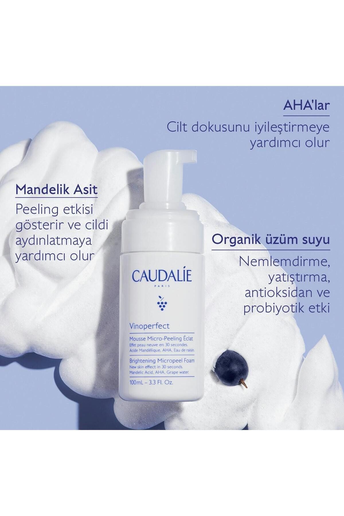 Vinoperfect Işıltı Verici Mikro Peeling Temizleme Köpüğü