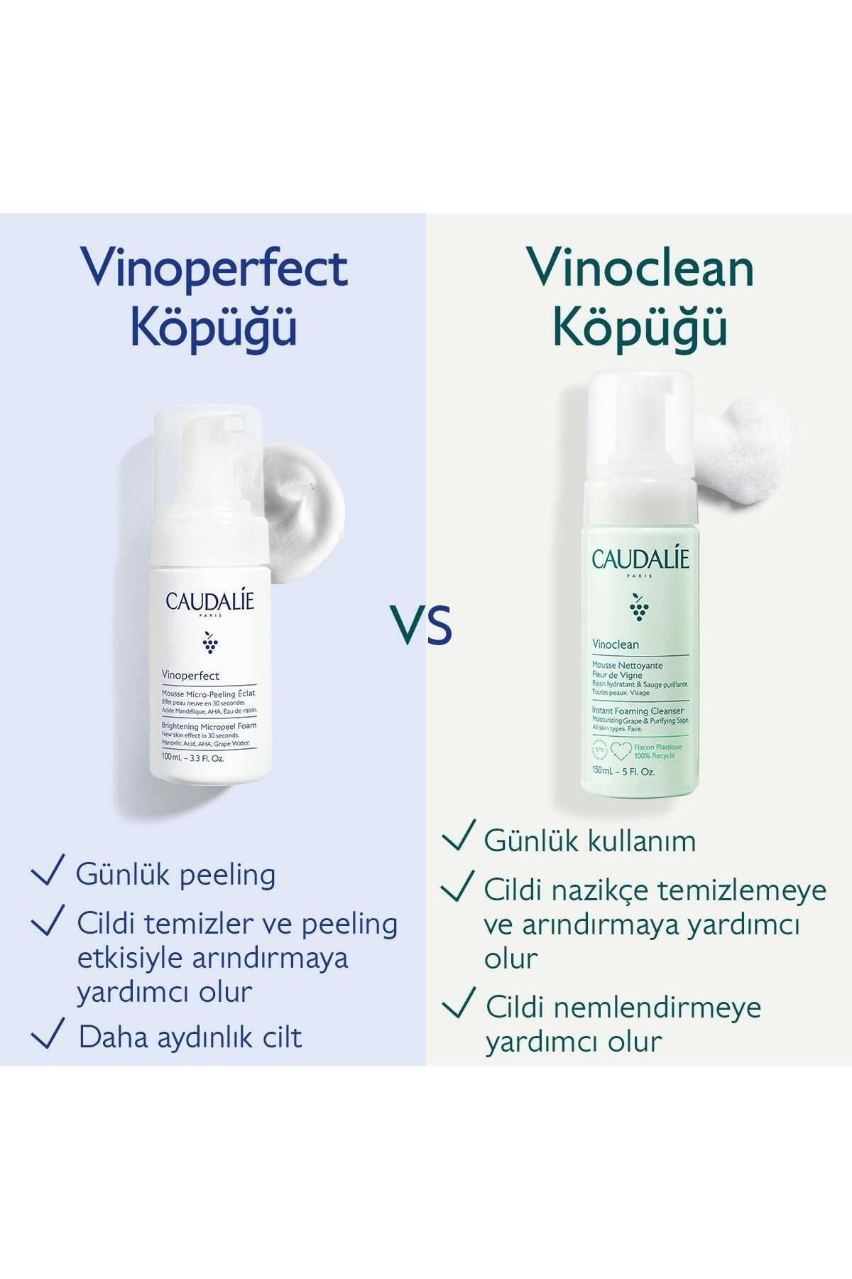 Vinoperfect Işıltı Verici Mikro Peeling Temizleme Köpüğü