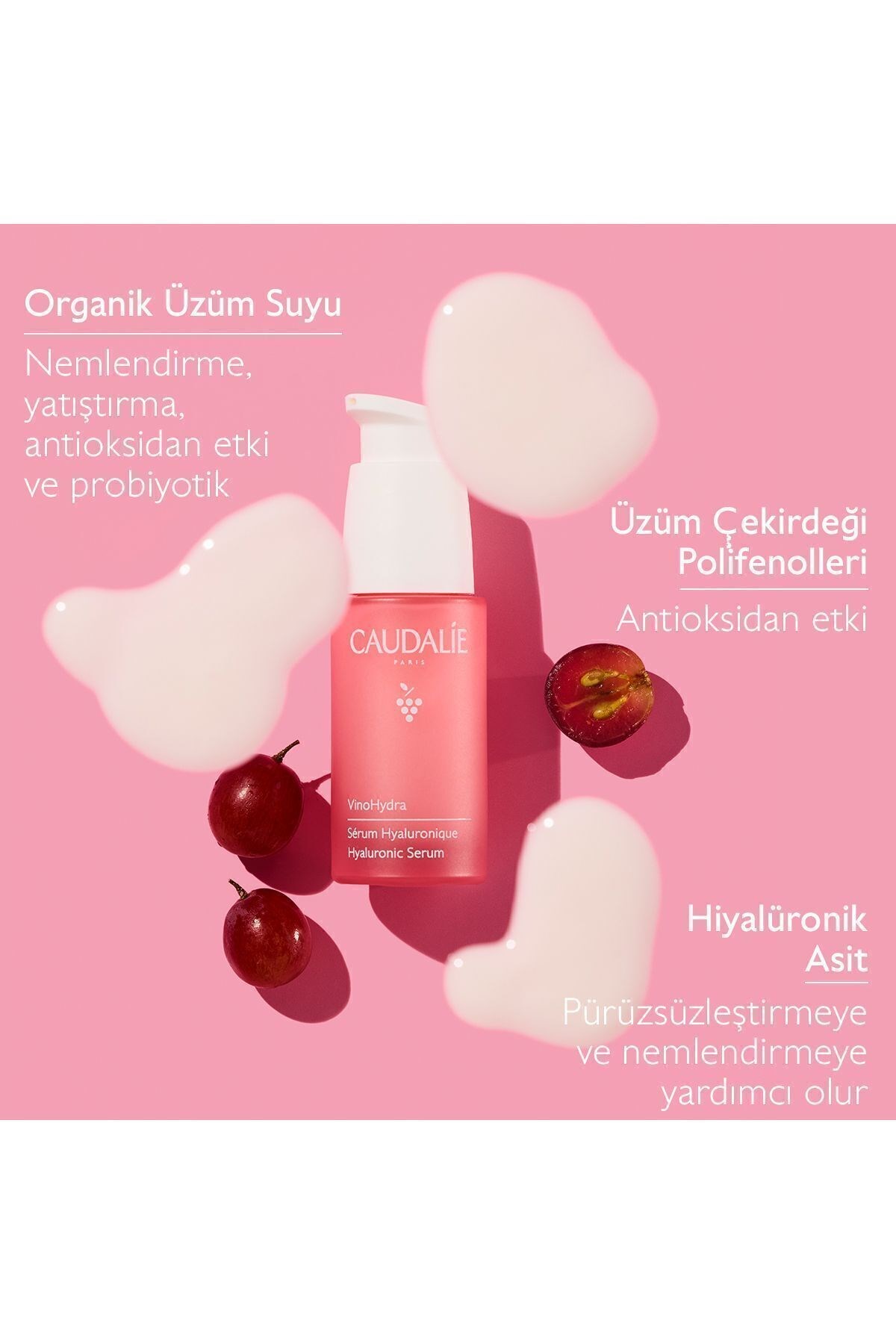 Caudalie Vinohydra Serum Hyaluronique 30 ml