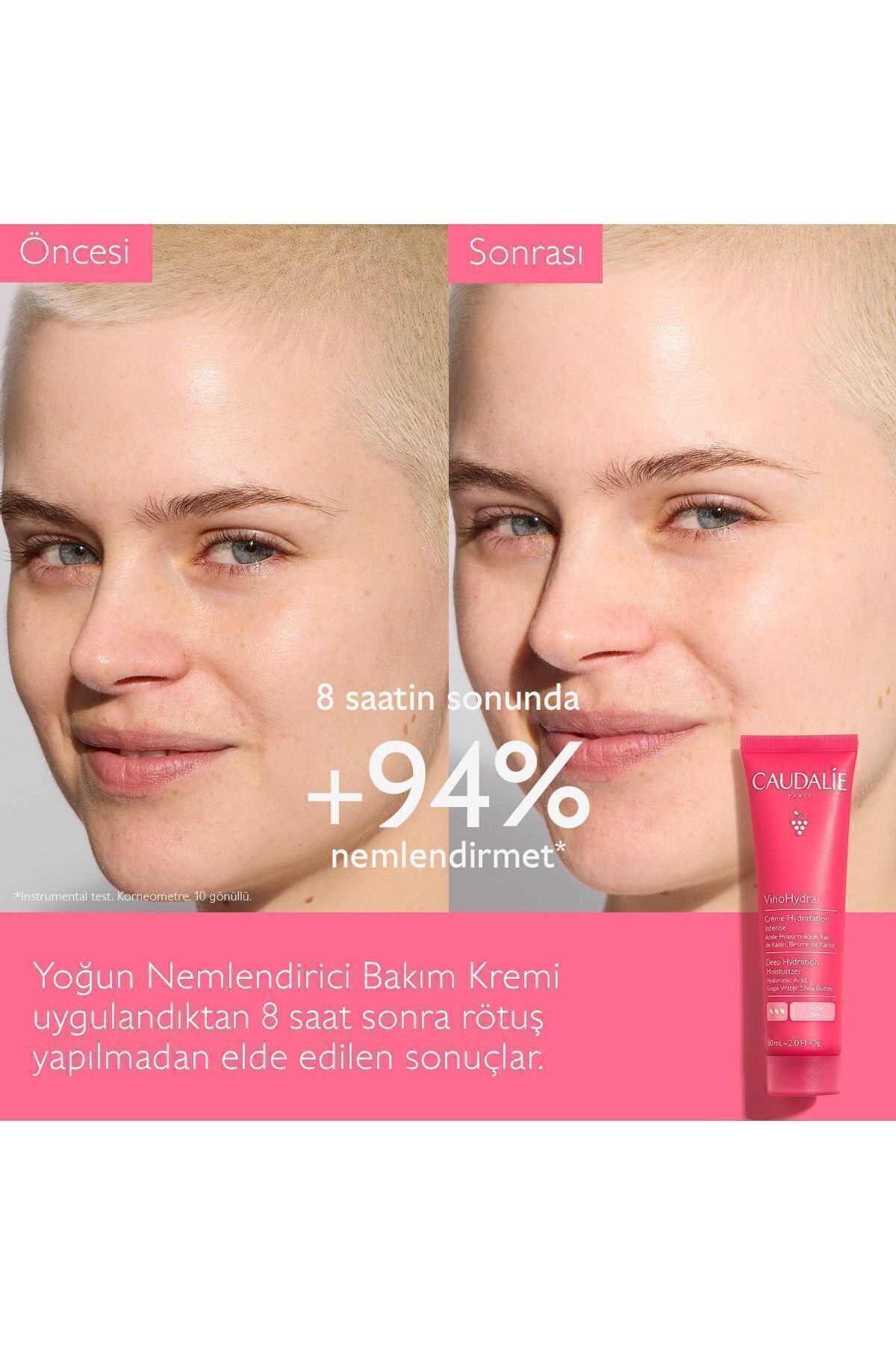 Caudalie Vinohydra Crème Hydratation Intense 60 ml