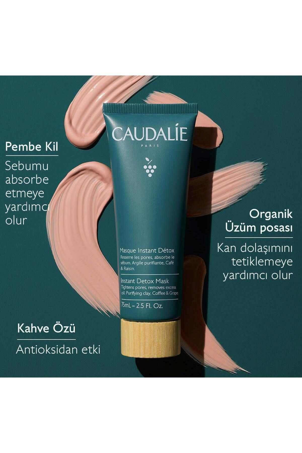 Caudalie Vinoclean Instant Detox Mask 35 ml
