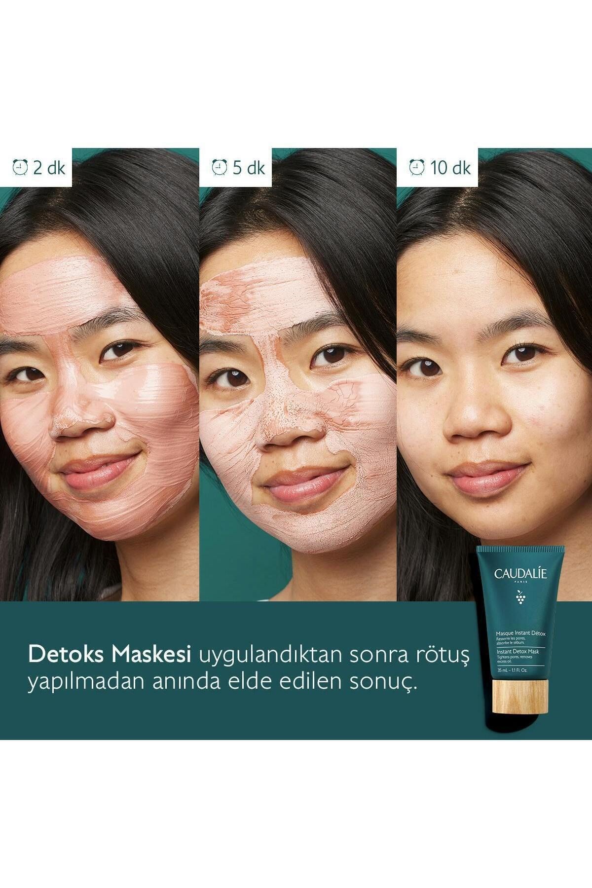 Caudalie Vinoclean Instant Detox Mask 35 ml