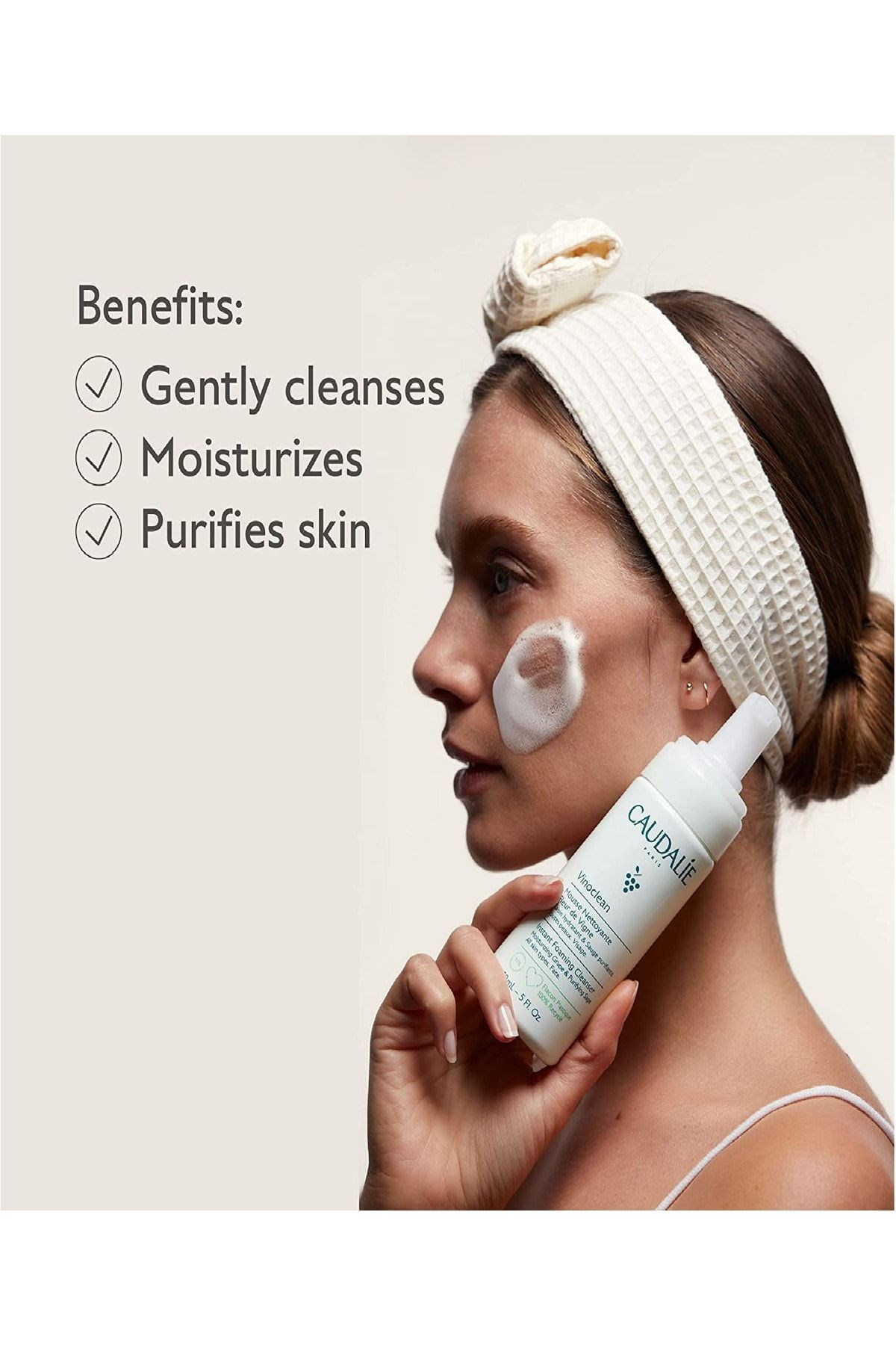 Caudalie Vinoclean Instant Foaming Cleanser 150 ml