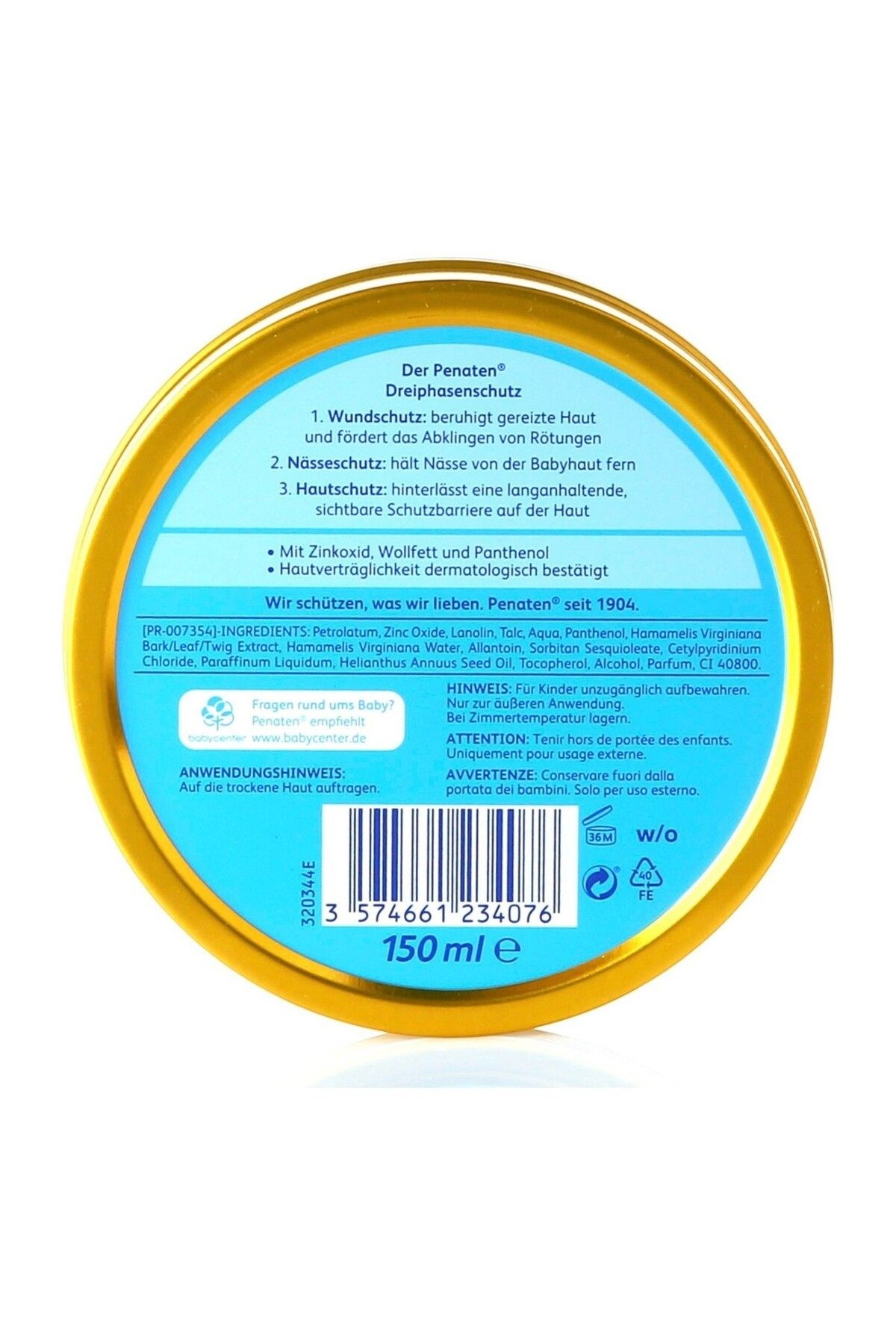 Penaten Bebek Bakım Kremi 150 ml