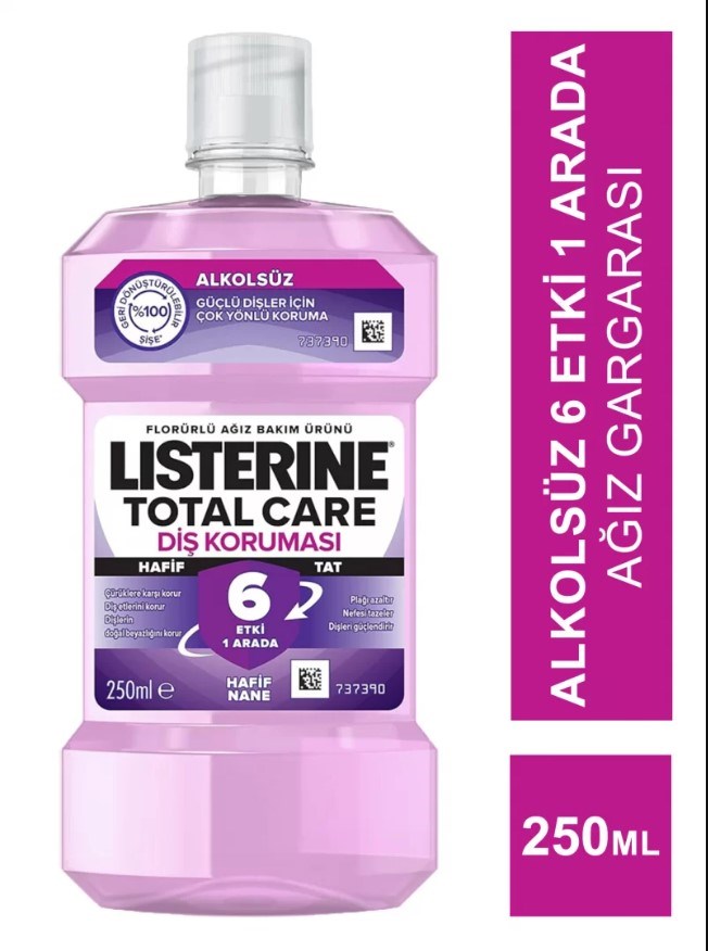 Listerine Total Care Hafif Tat 250 ml