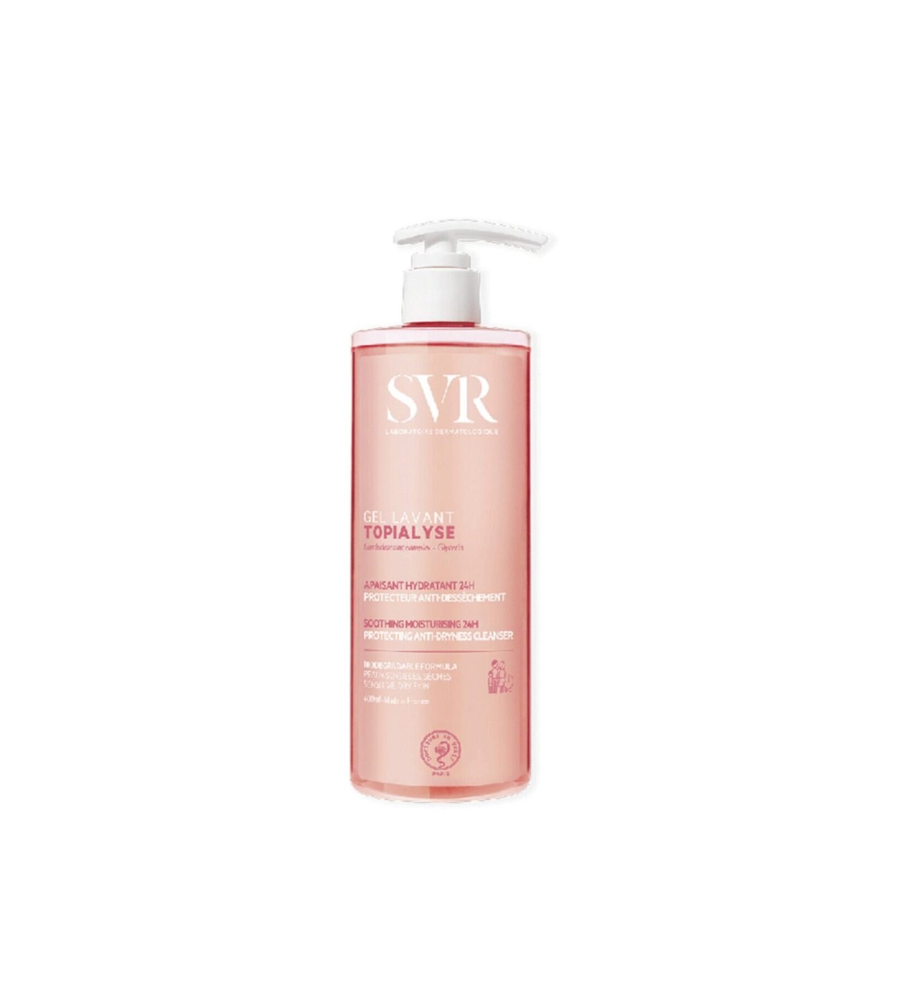 SVR Topialyse Gel Lavant Gentle Protective Cleanser Pompalı 400 ml