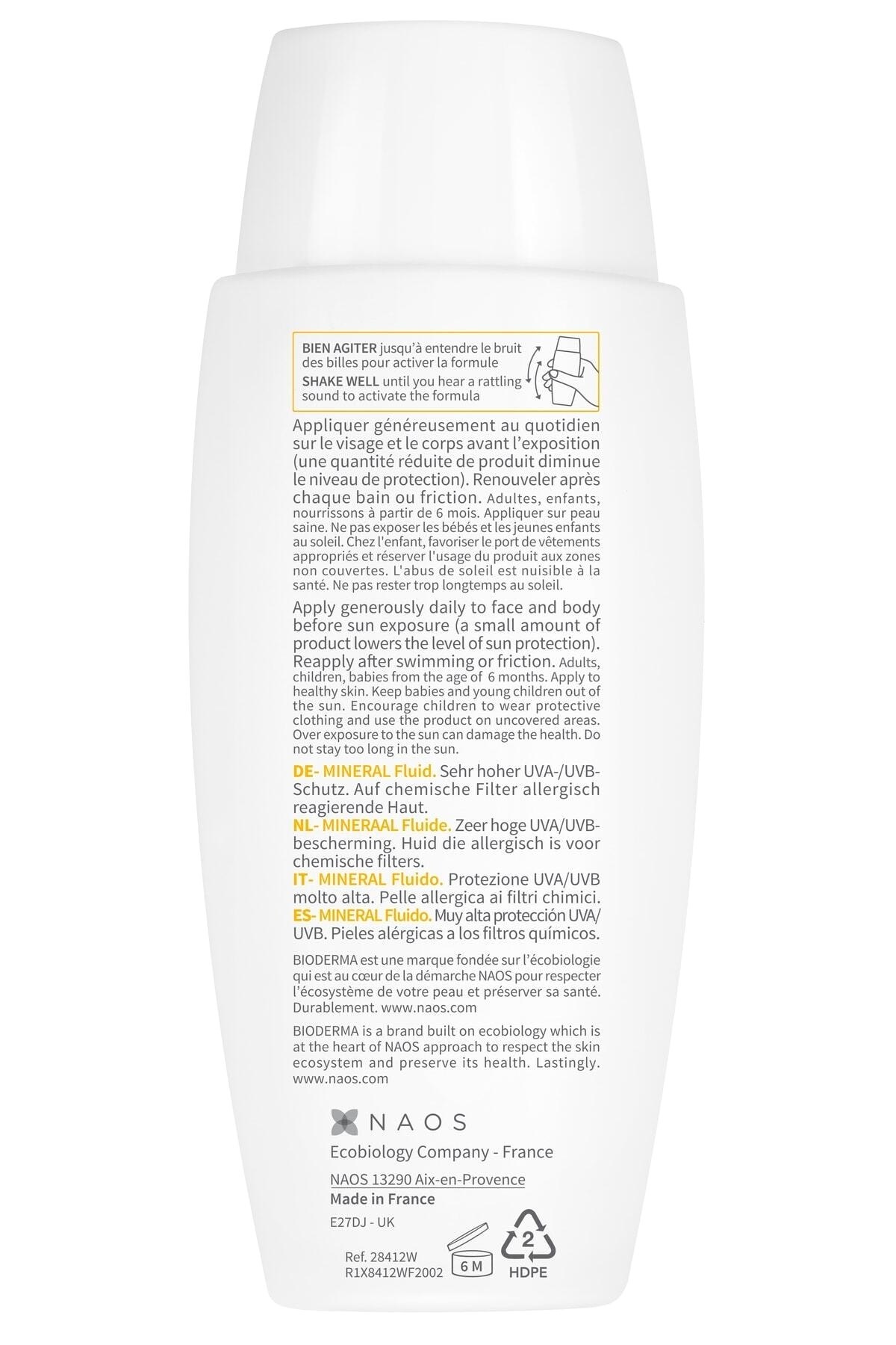 Photoderm Mineral Fluide Spf50 75 gr