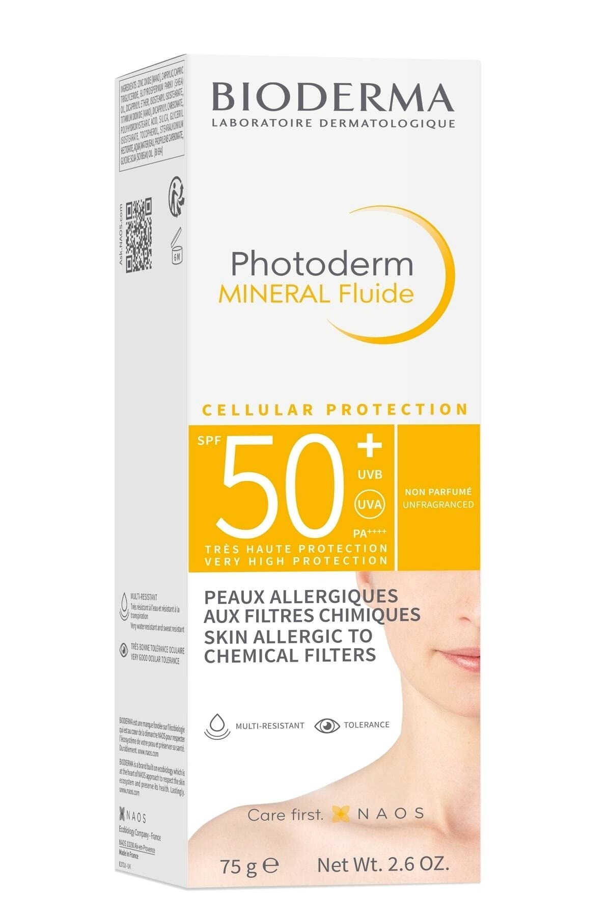 Photoderm Mineral Fluide Spf50 75 gr
