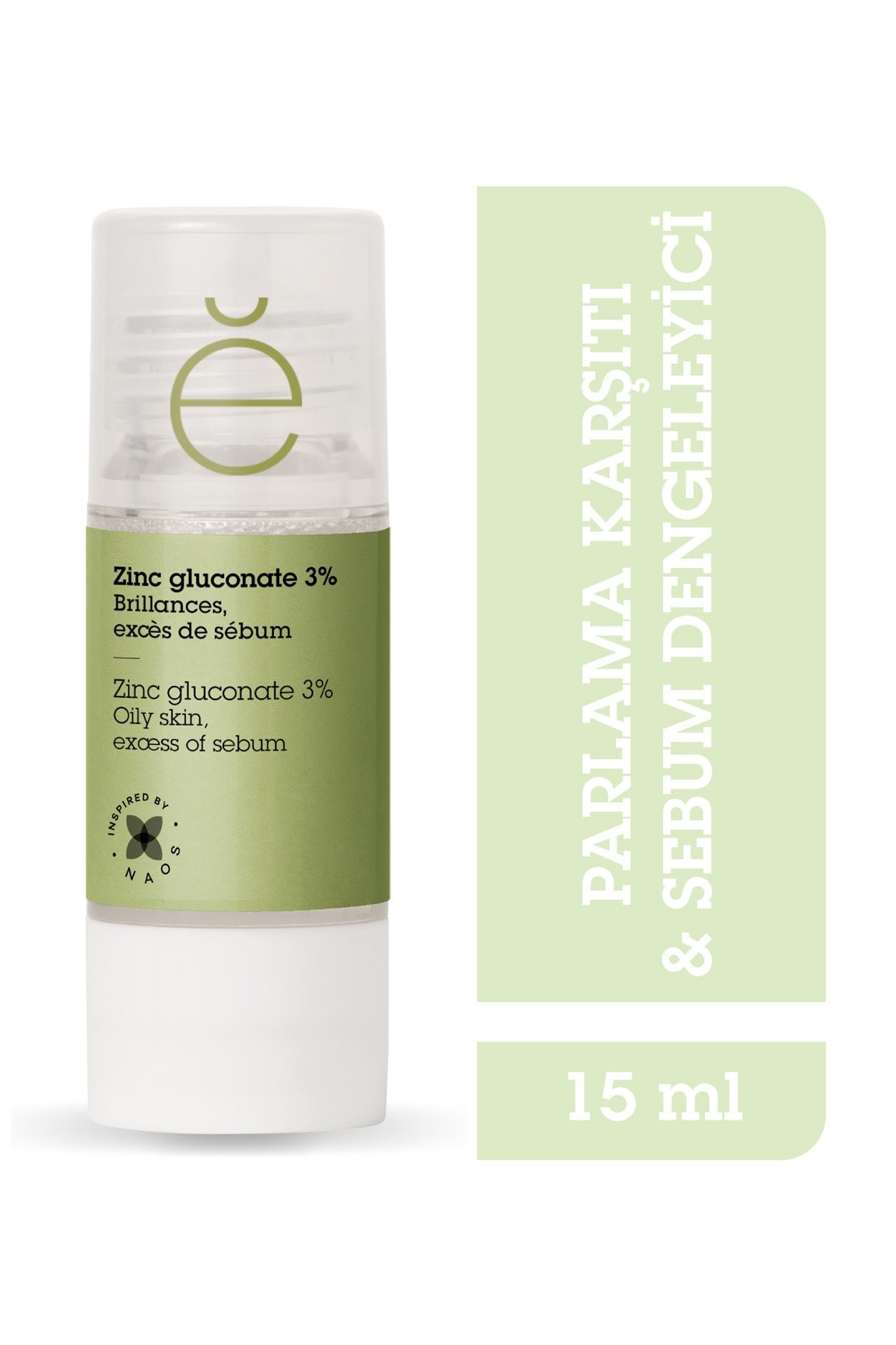 Etat Pur Zinc Gluconate %3 15 Ml