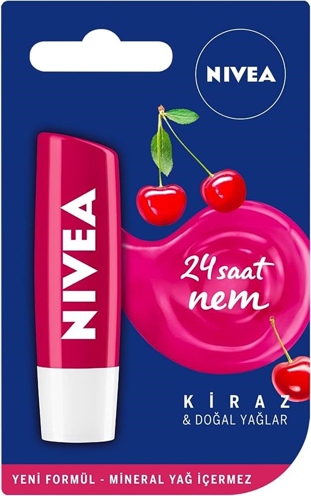 Nivea Lip Stick Kiraz 24 Saat Nem