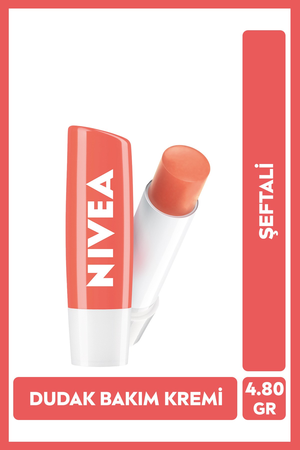 Nivea Lip Fruity Shine Şeftali 4,8 gr
