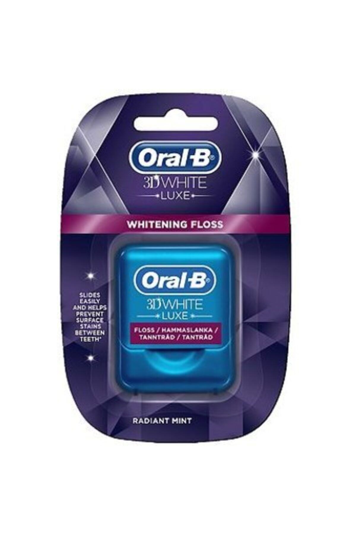 Oral-B 3D White Luxe Whitening Diş İpi 35 m