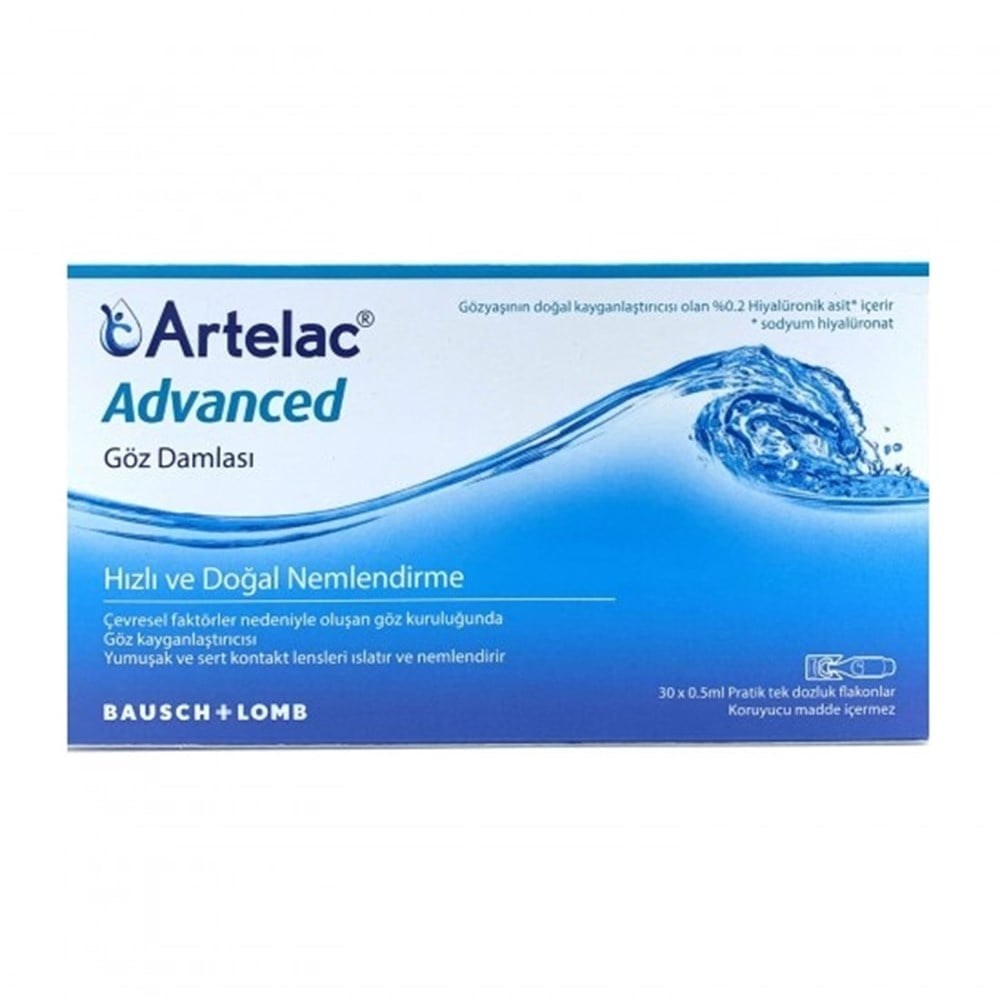 Artelac Advanced Göz Damlası 30 Flakon 0,5 ml