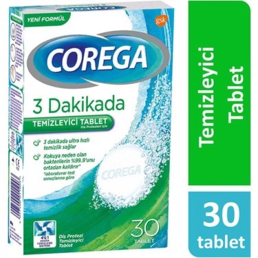 COREGA TEMİZLEYİCİ TABLET 30 ADET