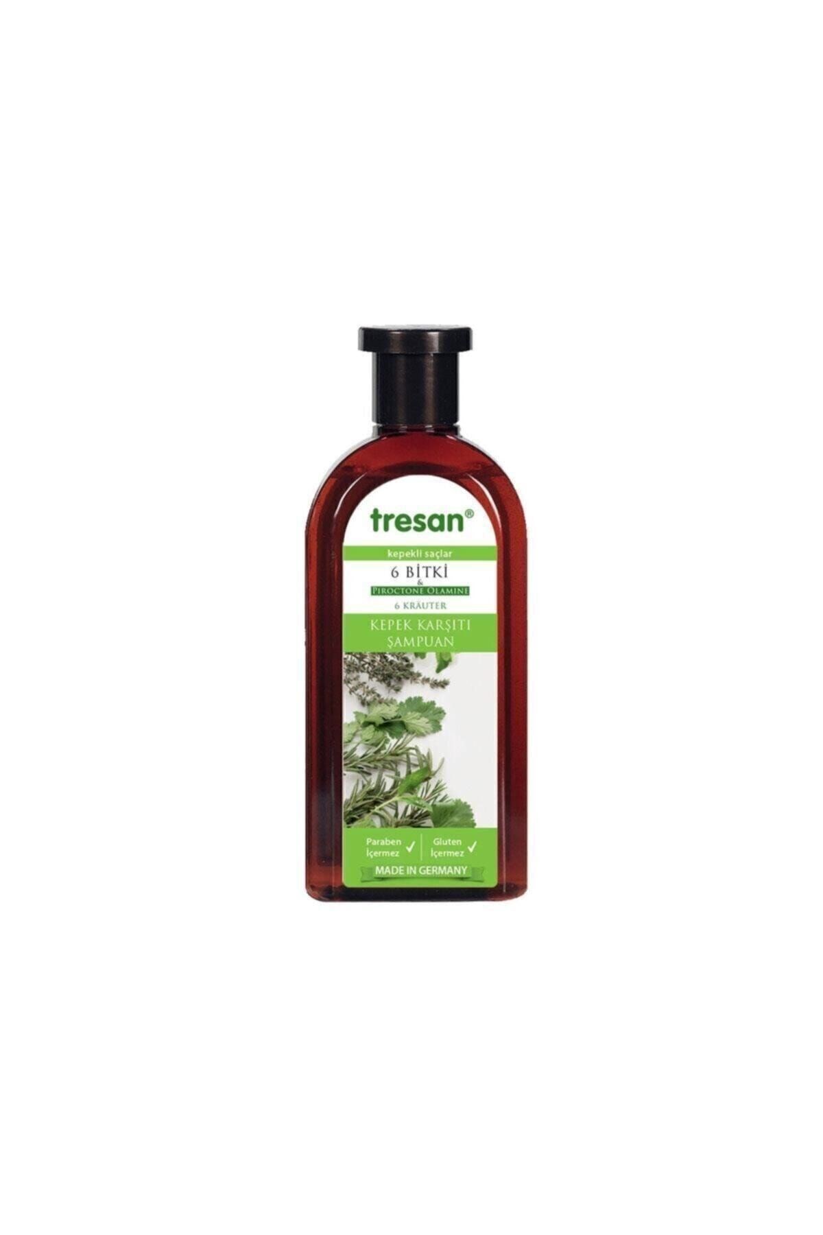 Tresan 6 Bitki Kepekli Saçlar İçin Bakım Şampuanı 500 ml