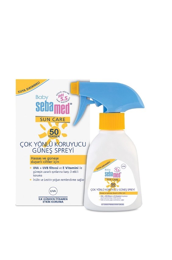 Sebamed Baby Çok Yönlü Koruyucu Güneş Spreyi SPF50 200 ml
