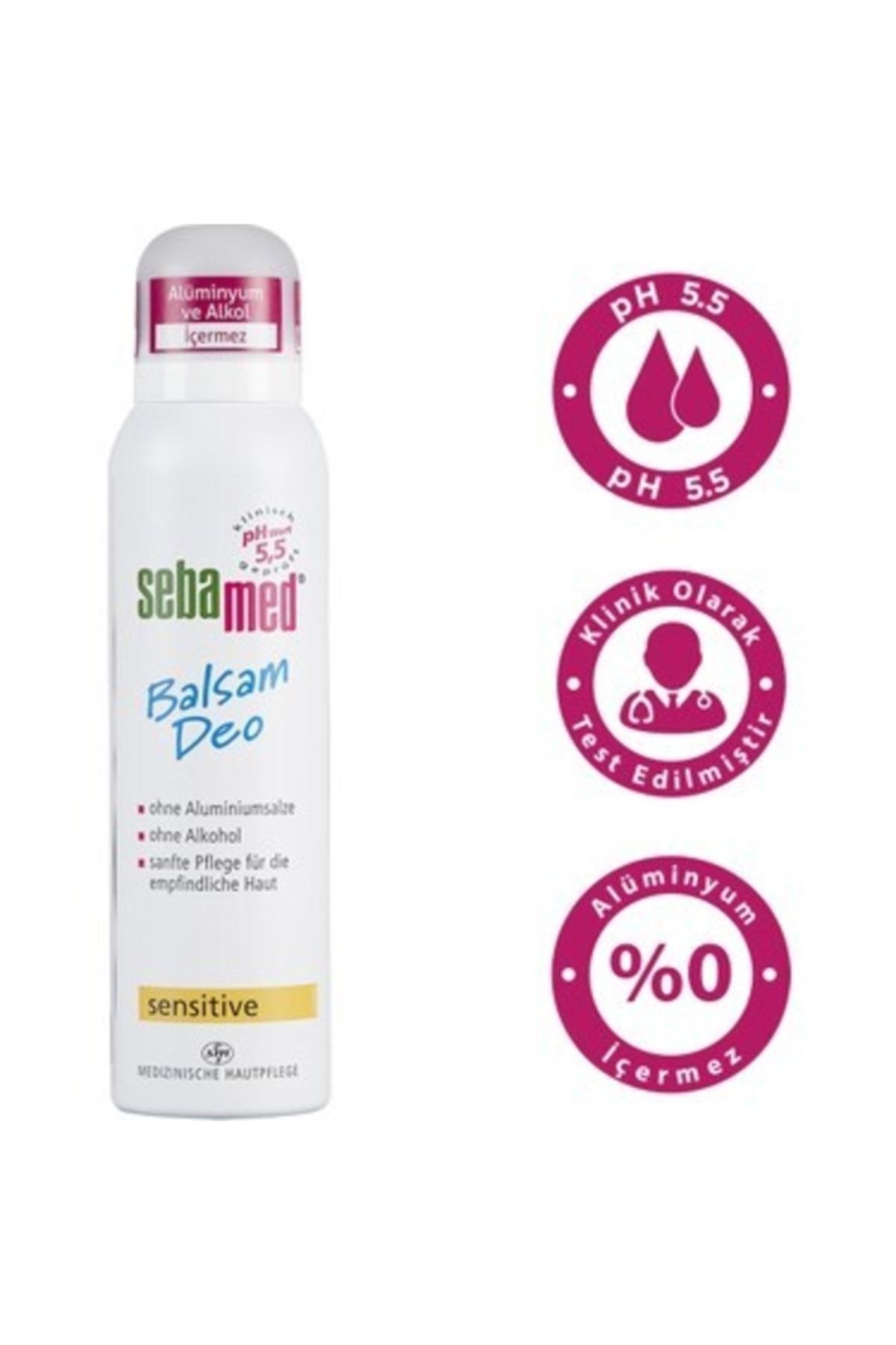 Sebamed Hassas Ciltler İçin Balsam Sprey Deodorant Hassas 150 ml
