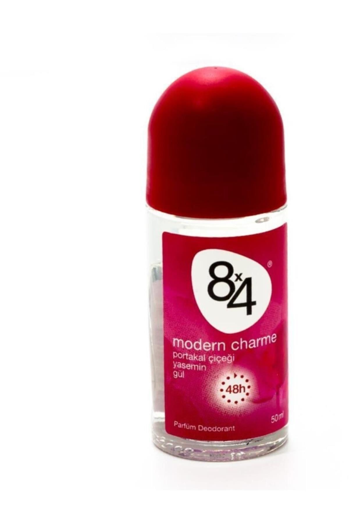 8x4 Modern Charme Roll-On Deodorant 48H 50 ml