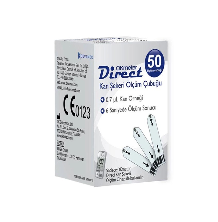 Okmeter Direct Strip 50’li